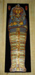 Egyptian Papyrus painting of King Tut 