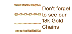 18k gold chains