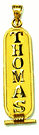 Personalized Egyptian Cartouche jewelry