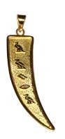 Personalized cartouche jewelry in hieroglyphics