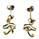 Eye of Horus Earrings