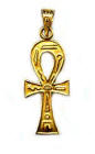 Embossed Ankh pendant