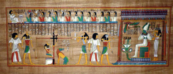 Final judgment dark papyrus khedr