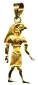 The Egyptian god Horus pendant.