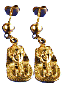 King Tut earrings
