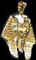 King Tut Detailed Mask Pendant