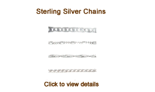 sterling silver chains