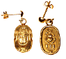 Scarab earrings