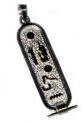 Personalized Egyptian jewelry in 900 silver