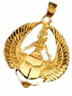 Winged scarab pendant
