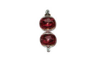 Winter Solstice blown glass christmas ornament 