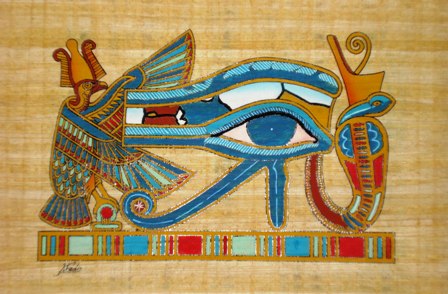 Eye of horus papyrus