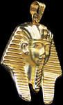 King Tut Pendant Detailed Mask